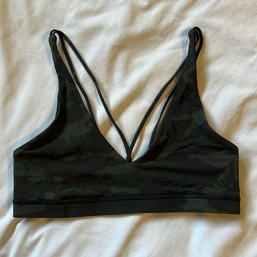 Lululemon Camo Sports Bra